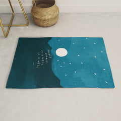 "Inhale Exhale It is Well It Is Well" Rug
