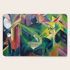 "Deer in a Monastery Garden" by Franz Marc, 1912 Cutting Board