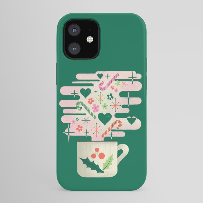 A Cup of Cheer - Warm Wishes Festive Holiday Mug iPhone Case