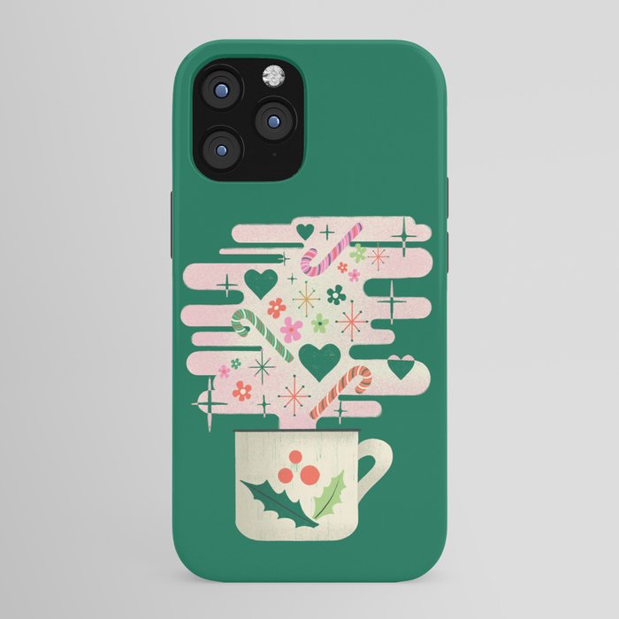 A Cup of Cheer - Warm Wishes Festive Holiday Mug iPhone Case