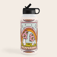 14. Temperance Tarot Mushroom Water Bottle