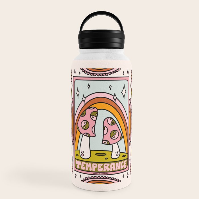 14. Temperance Tarot Mushroom Water Bottle