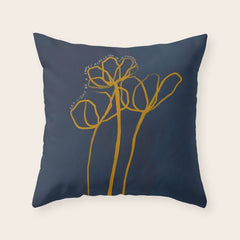 "Let Light Be A Sweet Rebellion In The Shadows." Throw Pillow