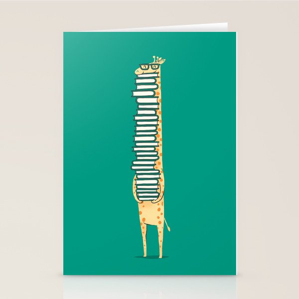 A book lover Stationery Card
