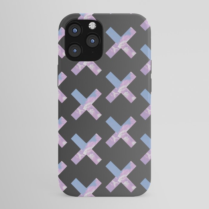 2010s era egirl x pattern iPhone Case