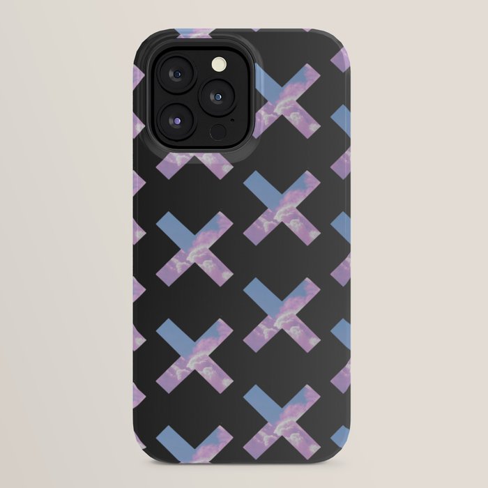 2010s era egirl x pattern iPhone Case