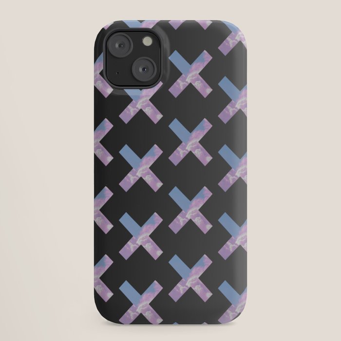 2010s era egirl x pattern iPhone Case