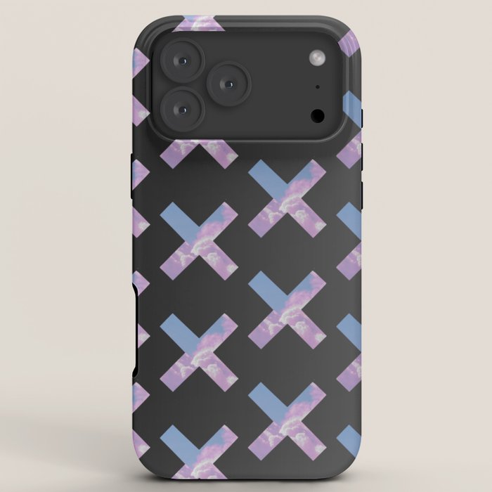 2010s era egirl x pattern iPhone Case