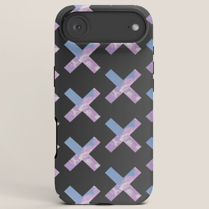 2010s era egirl x pattern iPhone Case