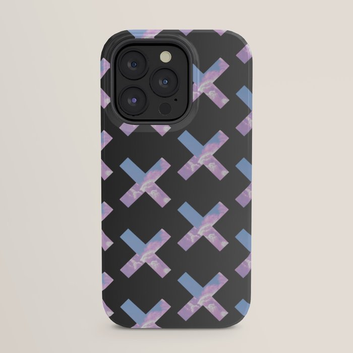 2010s era egirl x pattern iPhone Case