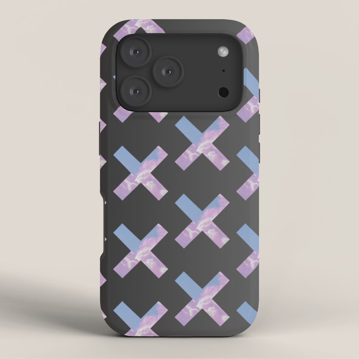 2010s era egirl x pattern iPhone Case