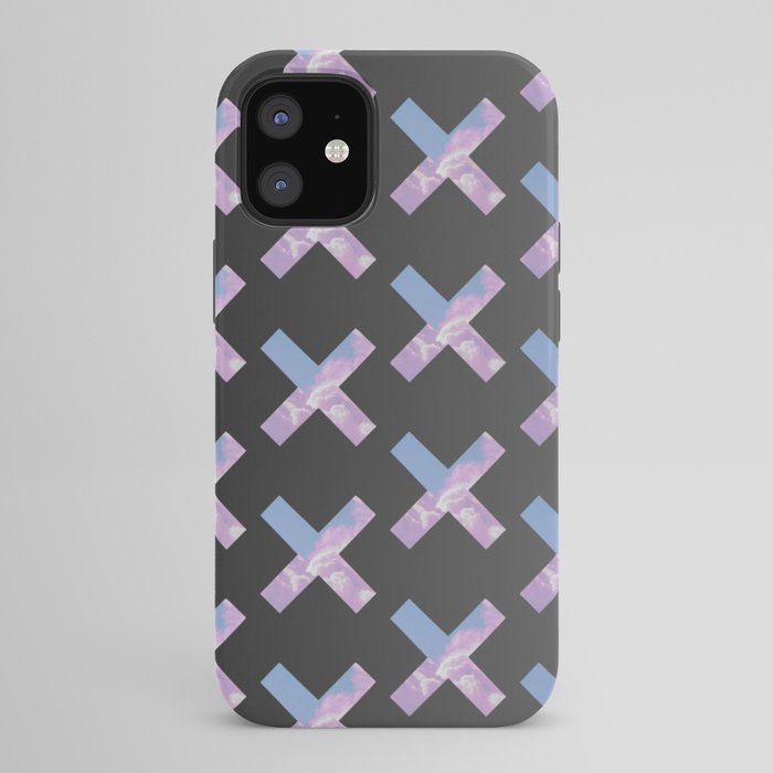 2010s era egirl x pattern iPhone Case