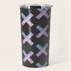 2010s era egirl x pattern Travel Mug