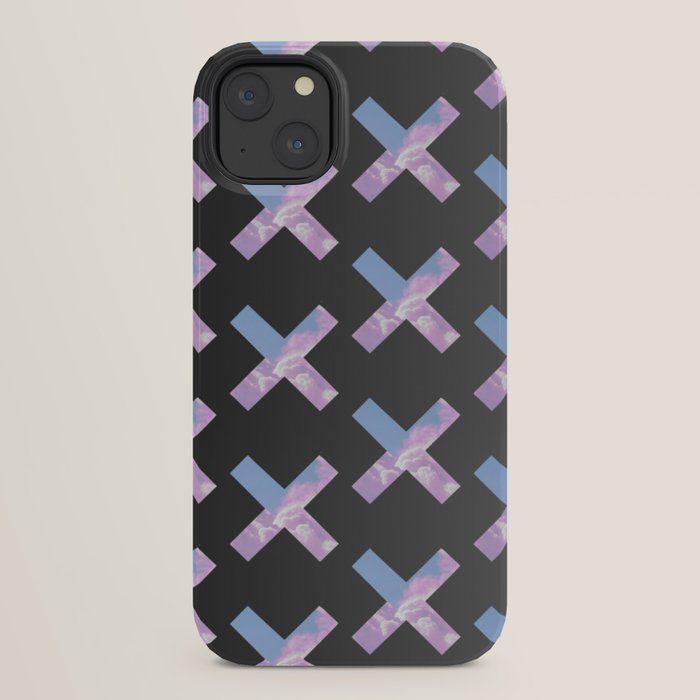 2010s era egirl x pattern iPhone Case