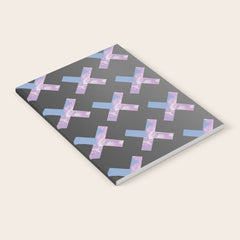 2010s era egirl x pattern Notebook