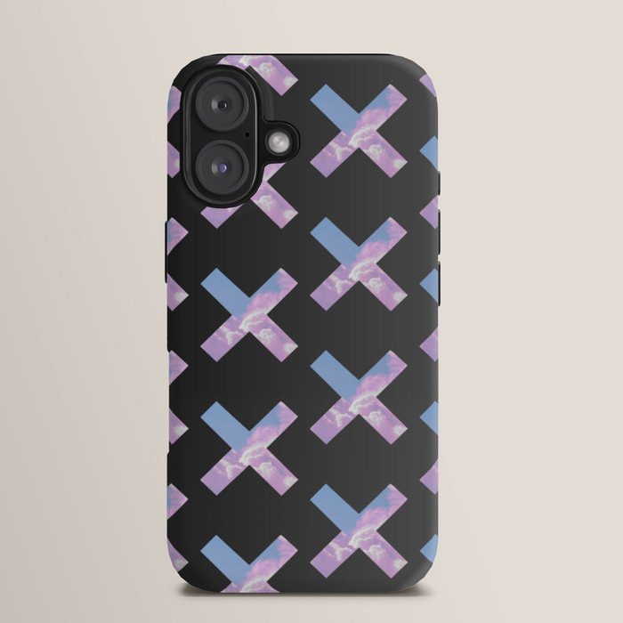 2010s era egirl x pattern iPhone Case