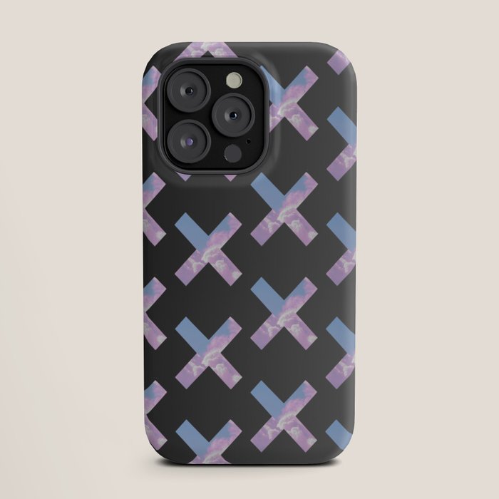 2010s era egirl x pattern iPhone Case