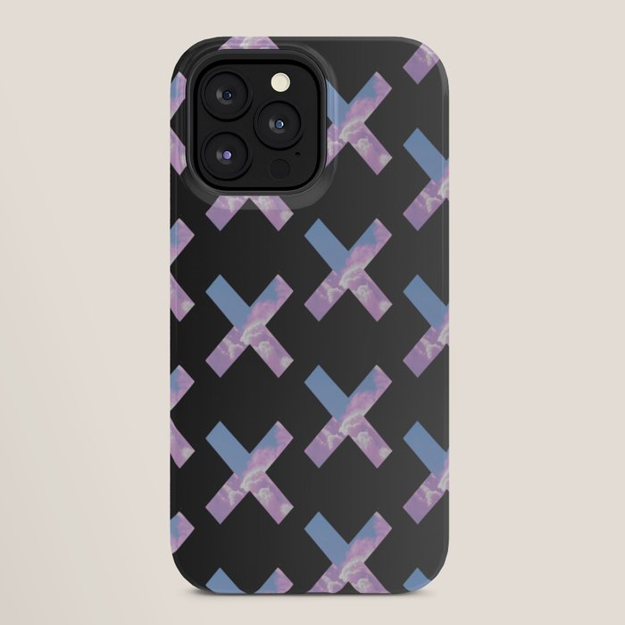 2010s era egirl x pattern iPhone Case