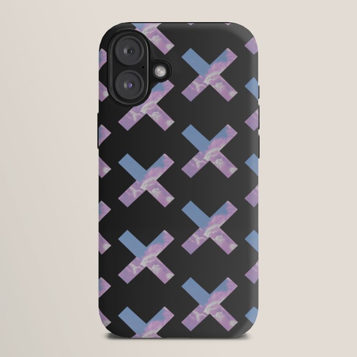 2010s era egirl x pattern iPhone Case