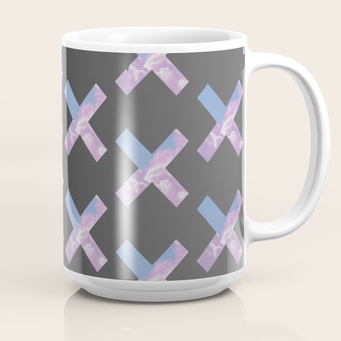 2010s era egirl x pattern Coffee Mug
