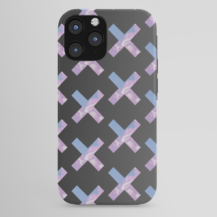 2010s era egirl x pattern iPhone Case