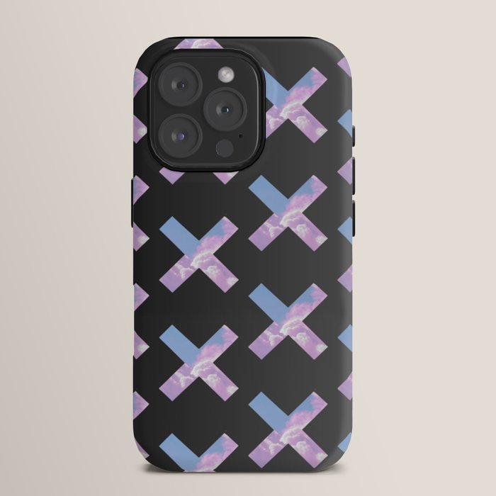 2010s era egirl x pattern iPhone Case