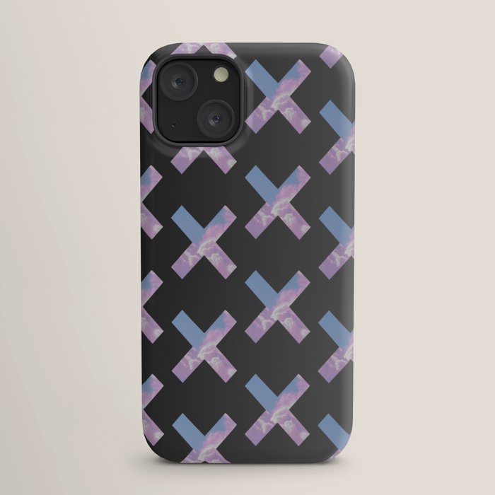 2010s era egirl x pattern iPhone Case