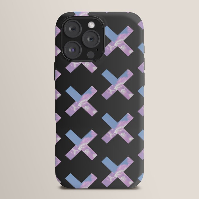 2010s era egirl x pattern iPhone Case