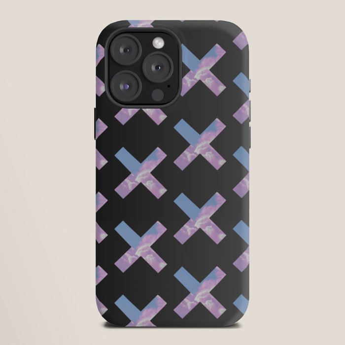 2010s era egirl x pattern iPhone Case