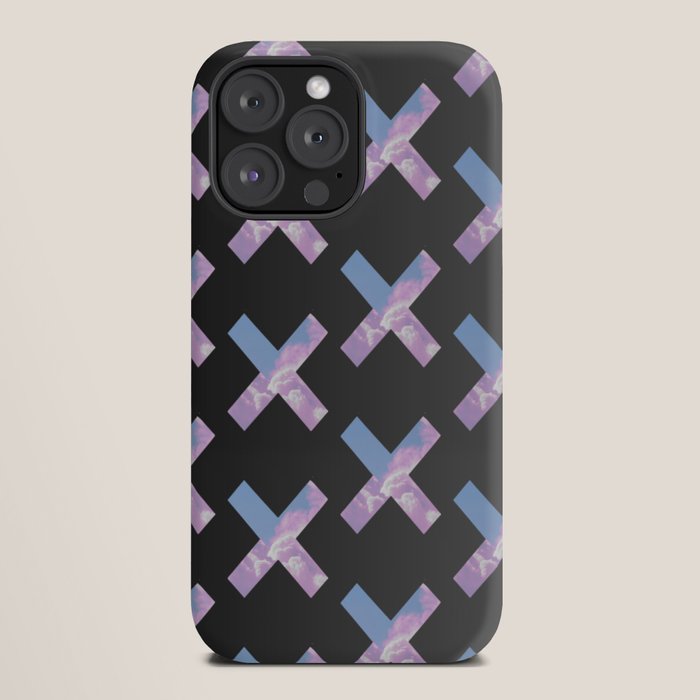 2010s era egirl x pattern iPhone Case