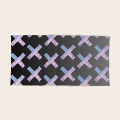 2010s era egirl x pattern Bath Towel