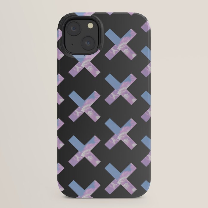 2010s era egirl x pattern iPhone Case