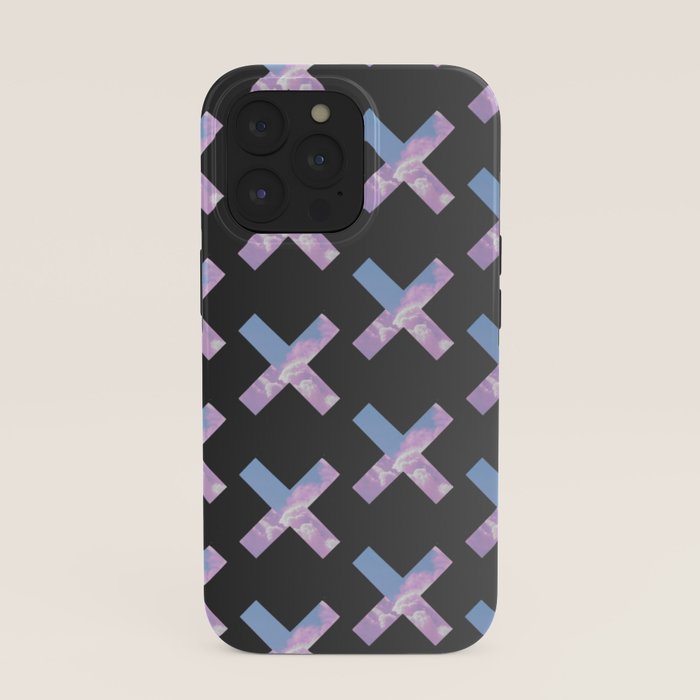 2010s era egirl x pattern iPhone Case