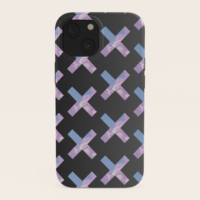 2010s era egirl x pattern iPhone Case