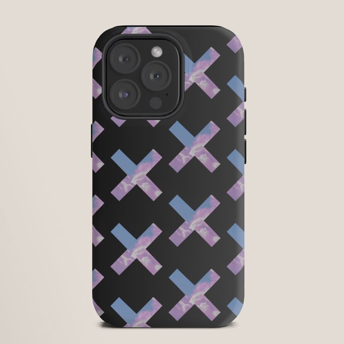 2010s era egirl x pattern iPhone Case