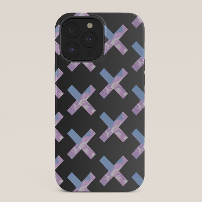 2010s era egirl x pattern iPhone Case