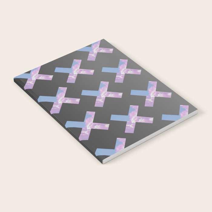 2010s era egirl x pattern Notebook