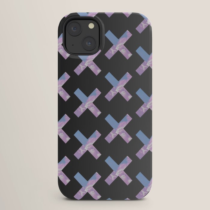 2010s era egirl x pattern iPhone Case