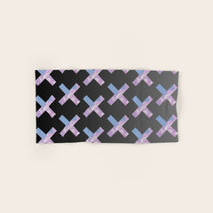 2010s era egirl x pattern Bath Towel