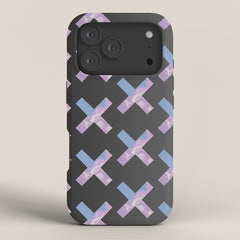 2010s era egirl x pattern iPhone Case