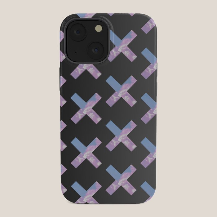 2010s era egirl x pattern iPhone Case