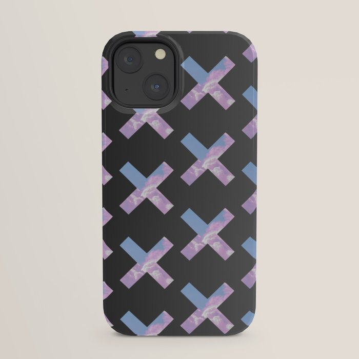 2010s era egirl x pattern iPhone Case