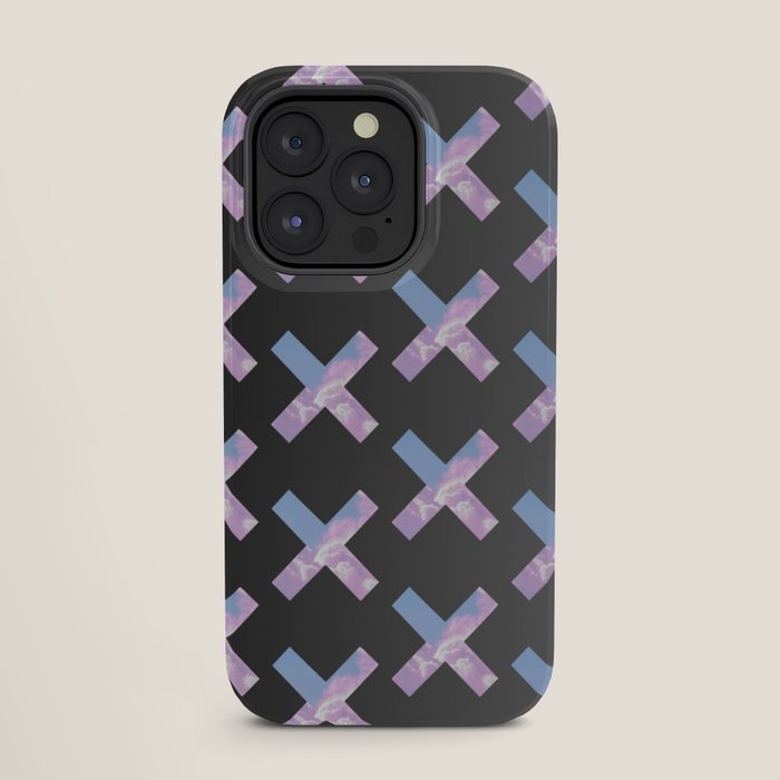 2010s era egirl x pattern iPhone Case