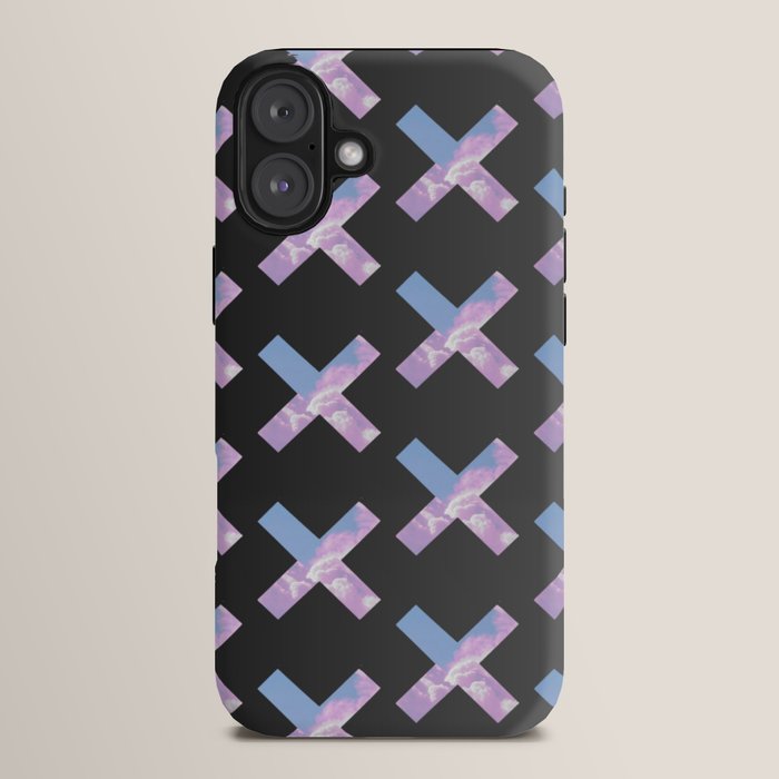 2010s era egirl x pattern iPhone Case