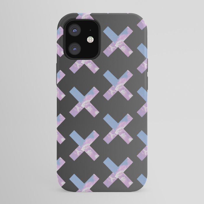 2010s era egirl x pattern iPhone Case