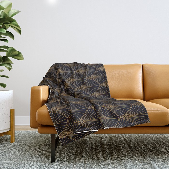 1920s revival Throw Blanket
