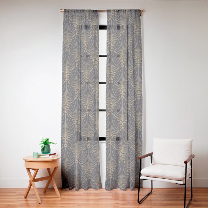 1920s revival Window Curtain