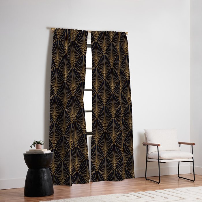 1920s revival Window Curtain