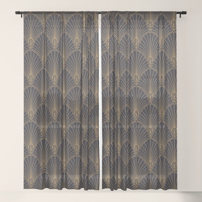 1920s revival Window Curtain