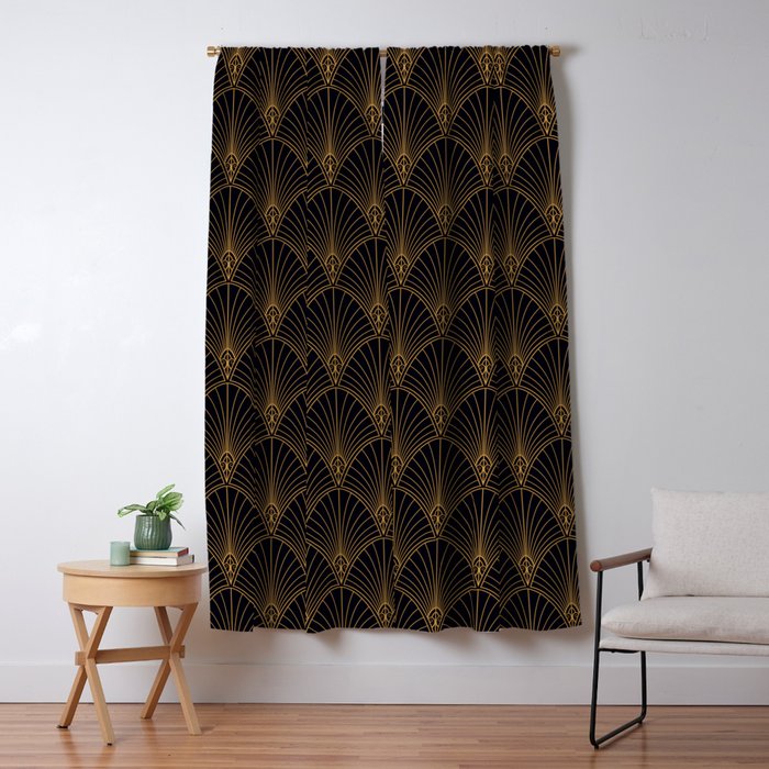 1920s revival Window Curtain